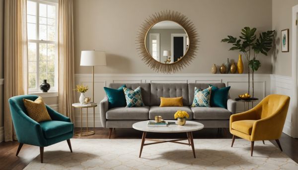 Les pièces rétro indispensables pour un salon chic