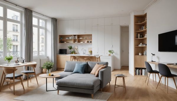 Meubles gain de place et petits espaces astucieux